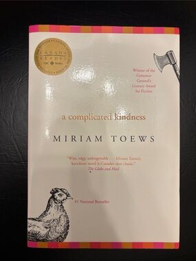 🌟 4 for $20 a complicated kindness by Miriam Toews — White Paperback